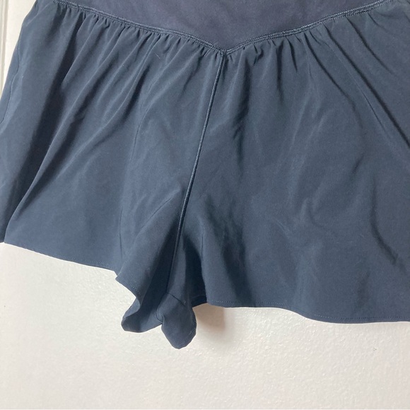 Aerie offline real me black crossover flowy stretch shorts womens XL - Picture 4 of 8